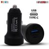 5Core 3PCS 12V Car USB Fast Charger USB-C Adapter For iPhone; Samsung;  OnePlus Etc CDKC11 USBC 3Pcs